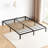 Twin Metal Bed Frame, 10" Platform, Heavy Duty Steel Slats, Noise-Free, Easy Assembly, No Box Spring, Black-969819354