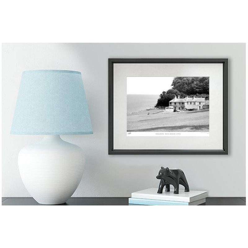 Shaldon, Ness House C1955 by Francis Frith - Single Picture Frame Print, 28cm H x 36cm W x 2.3cm D
