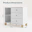 California 3 Drawer Combo Dresser-99471747
