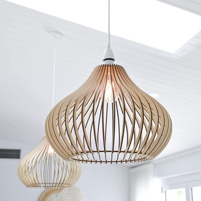 1 - Light Gold LED Geometric Pendant