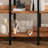 70.7"H*70.9"W 5-tier Wood Industrial Etagere Bookcase-500151114