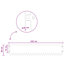 103 cm W Steel Lawn Edging Fencing-130023933-130023934