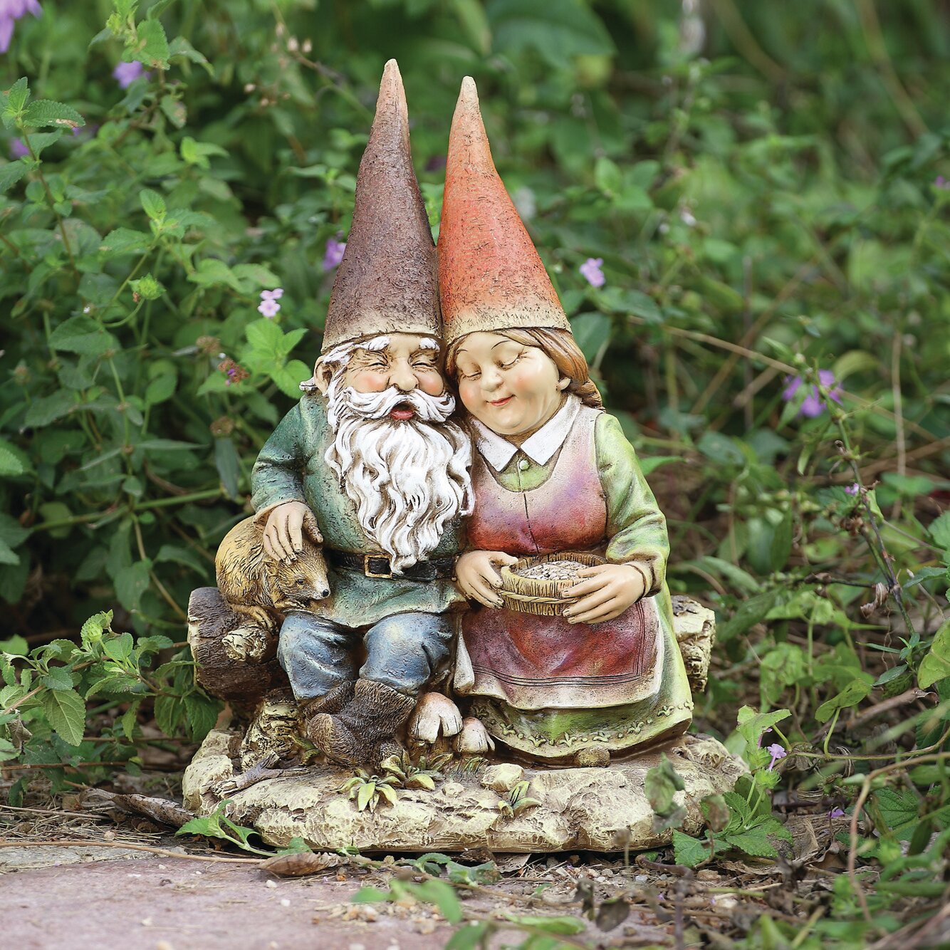 Trinx Bee Yourself Gnome Garden Figurine & Reviews