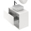 Jeanee 800 mm Single Vanity with Vessel Ceramic Basin