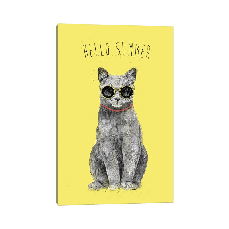 Hello Summer by Balazs Solti - Wrapped Canvas Gallery-Wrapped Canvas Giclée, 20.32 cm H x 30.48 cm W