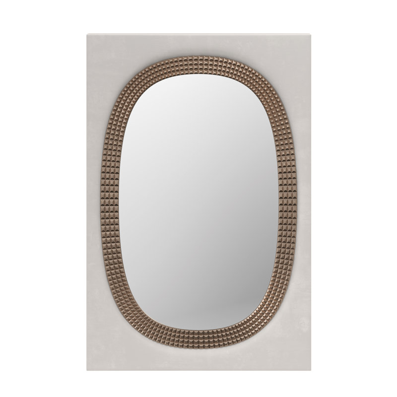Oxford Resin Beveled Mirror