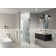 Albedo 28.75 in. x 78 in. Fully Frameless Hinge Shower Door
