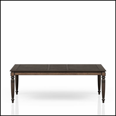 Deep Coffee Expandable Dining Table with Elegant Finish and Versatile Seating for Both Formal and Casual Gatherings.
