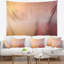 Tapisserie panorama avec accessoires suspendus en polyester soleil par-fleuring lake-28489521