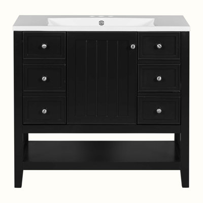 Meuble-lavabo simple 36 po avec plateau Raydan