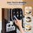 Fully Automatic Coffee Machine – 20 Bar Pressure, Touchscreen Control, Adjustable Temperature, Quick Heating, Removable Water Tank & Milk Frother – Stainless Steel for Home Kitchen