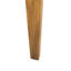 Ensemble de conversation d'extérieur en bois d'acacia pour 2 personnes avec coussins et table basse pour porche, jardin, cour arrière, balcon, finition teck