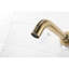 Robinet de lavabo mural en nickel brossé avec bonde escamotable, poignée simple pour un réglage pratique du débit d'eau, aérateur lisse, gestion de la salle de bain en acier inoxydable rouille, fonction d'éclaboussure,-121645555