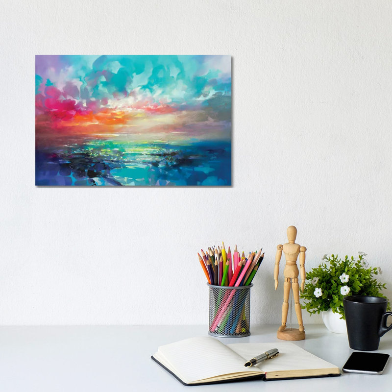 Skye Colour Spectrum by Scott Naismith - Print on Canvas, Wrapped Canvas, 20.32cm H x 30.48cm W x 1.91cm D