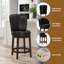 Tabouret de bar et de comptoir pivotant Atterbury-1603498218