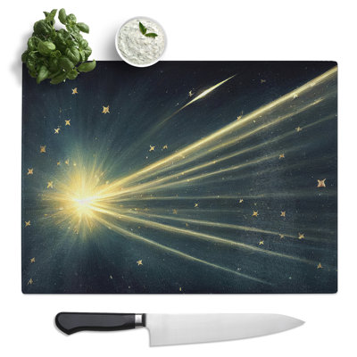 Shooting Star Vol.1  Glass Chopping Board