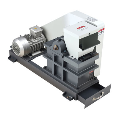 Jaw Crusher Machine, 2.2KW High Power Rock Stone Crush Machine, 6.10 x 5.12 inch Feeding Port, 1740 RPM Speed Stone Shatter Grinder, Electric Stone Shatter 220V, for Rock Coal Glass Bottle