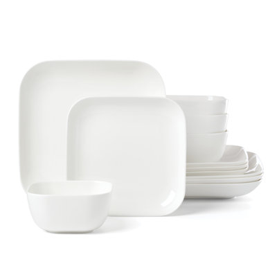 Studio 1414 Square 12 Piece Dinnerware Set