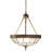 Dunwall Glass Semi Flush Mount