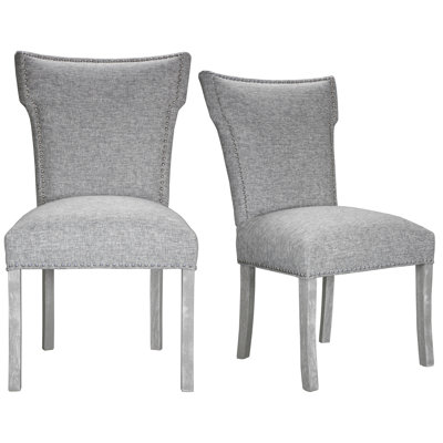 Chaise d'appoint rembourrée Chemise