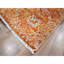 Tapis en laine et soie noué à la main orange 8 pi x 10 pi 4 po 10BB7B861E244C1E9AE15F9A3F48ECB4