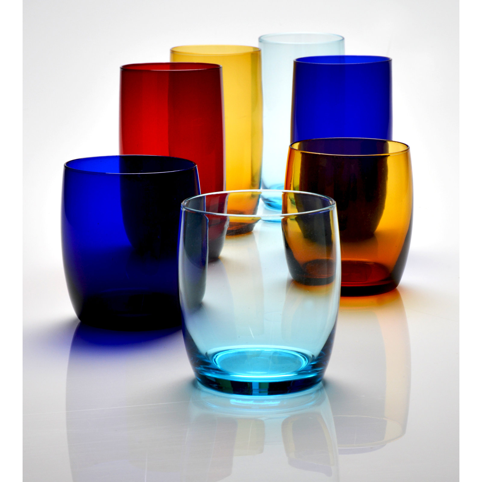 Gala Drinking Glass, Aquamarine