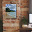  «Tunnels Beach» par Nicole Dell, art mural sur toile, 12 po x 16 po