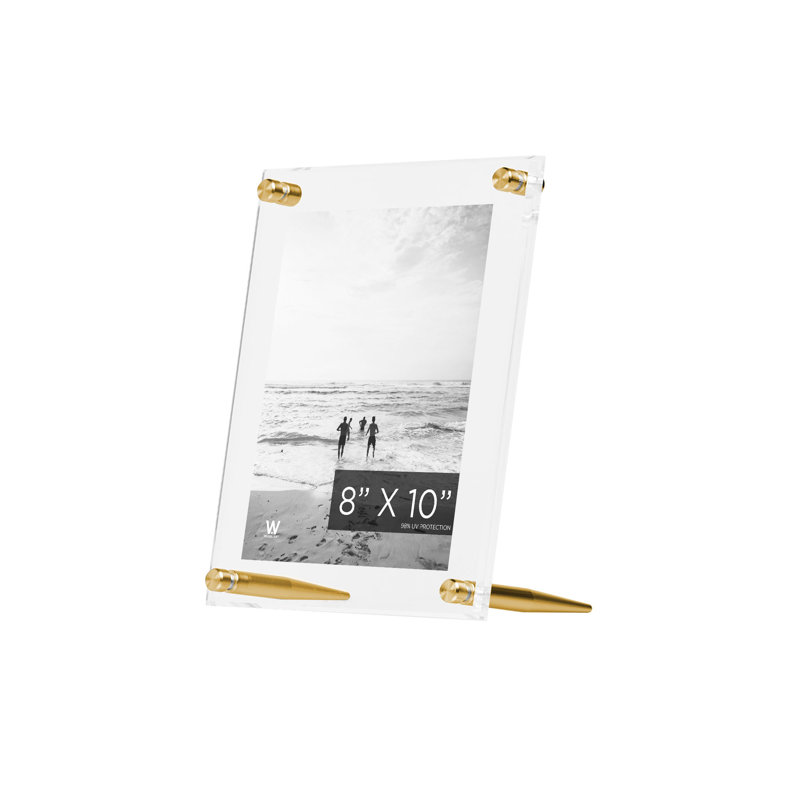 Tabletop Picture Frame, 8" x 10", Gold