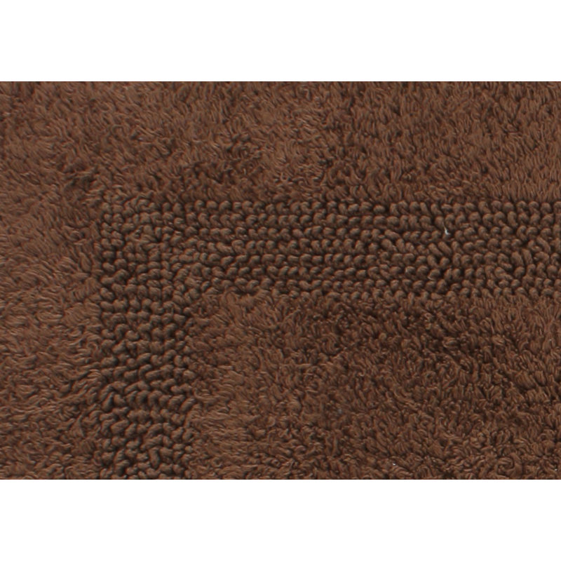 Tapis pour salle de bain en coton réversible 100% coton, doux et absorbant, disponible en 5 tailles et couleurs multiples