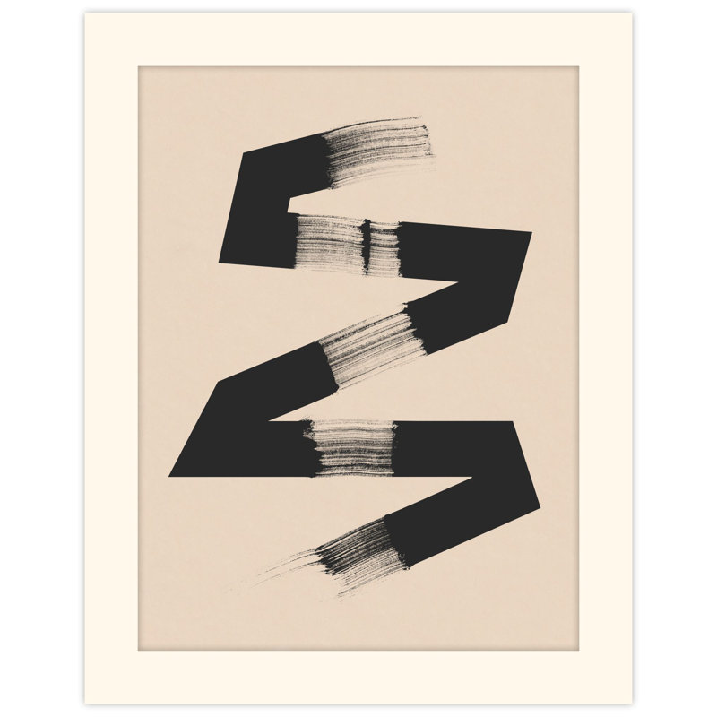 Linear Story 3 Print, 22.54" H x 19.54" W