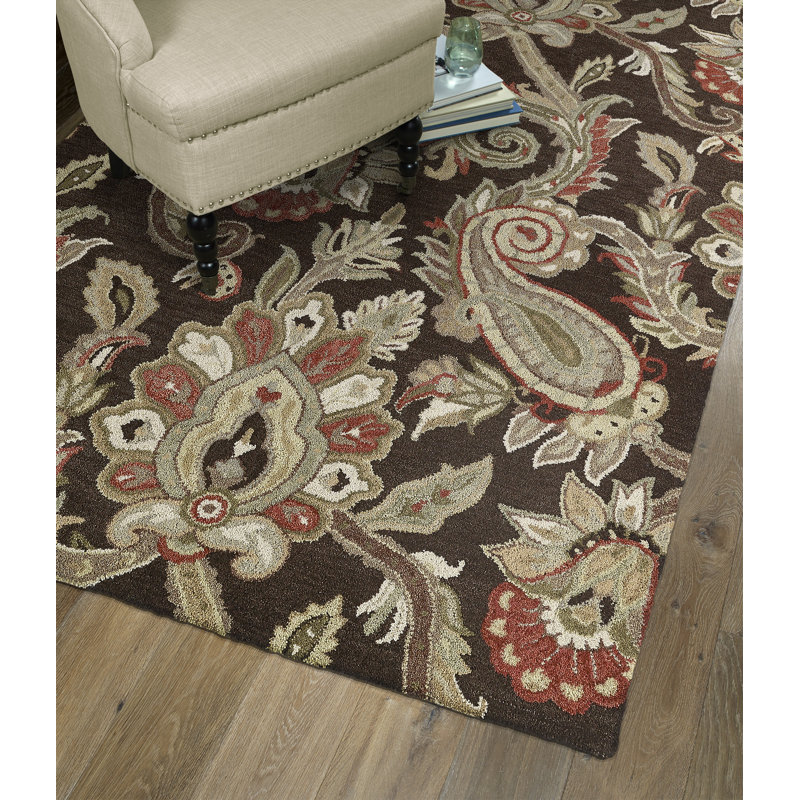 Sudip Chocolate 12' x 15' Rectangle Indoor Area Rug
