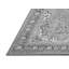 Tapis gris / noir / blanc en chenille tissé à la machine Madlena-2055013169