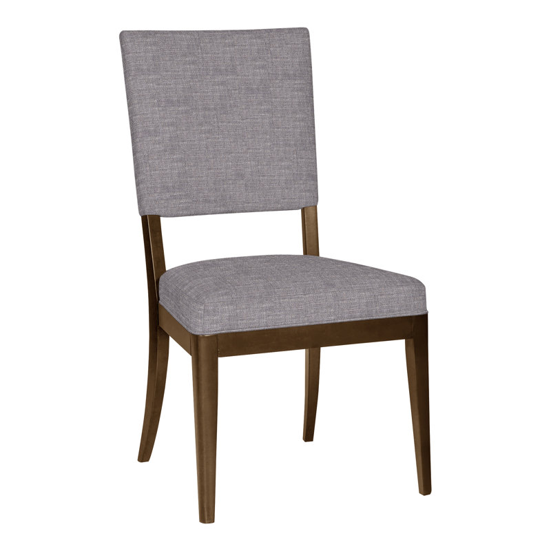 Chaise d'appoint Vanguard Juliet, Chenille nomade ardoise Crypton®, Navajo