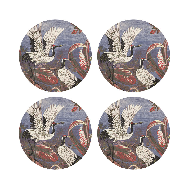 Summer Palace Pebble 16" Vinyl Placemat, Ducal