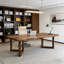 Solid Wood Office Desk & Writing Desk-1902632027