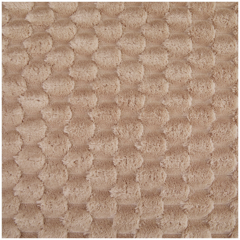 Canapé modulaire modulaire 137,8 po, Camel Polyester