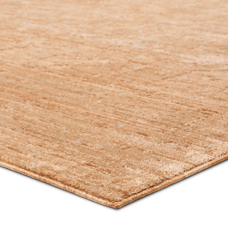 Tapis jaune Serenita, Rectangle 7 pi 9 po x 9 pi 9 po