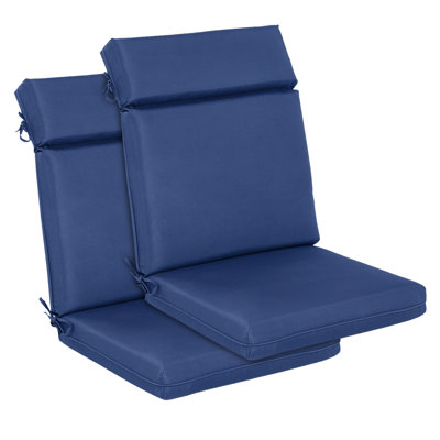 Ebern Designs 2 - Piece Outdoor Seat/Back Cushion
