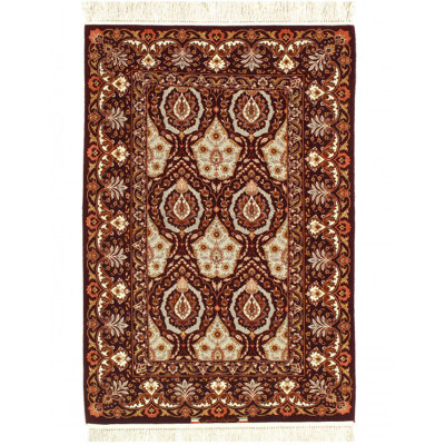 Blondean One-of-a-Kind 3'4'' X 5' Wool & Silk Area Rug Buccaneer