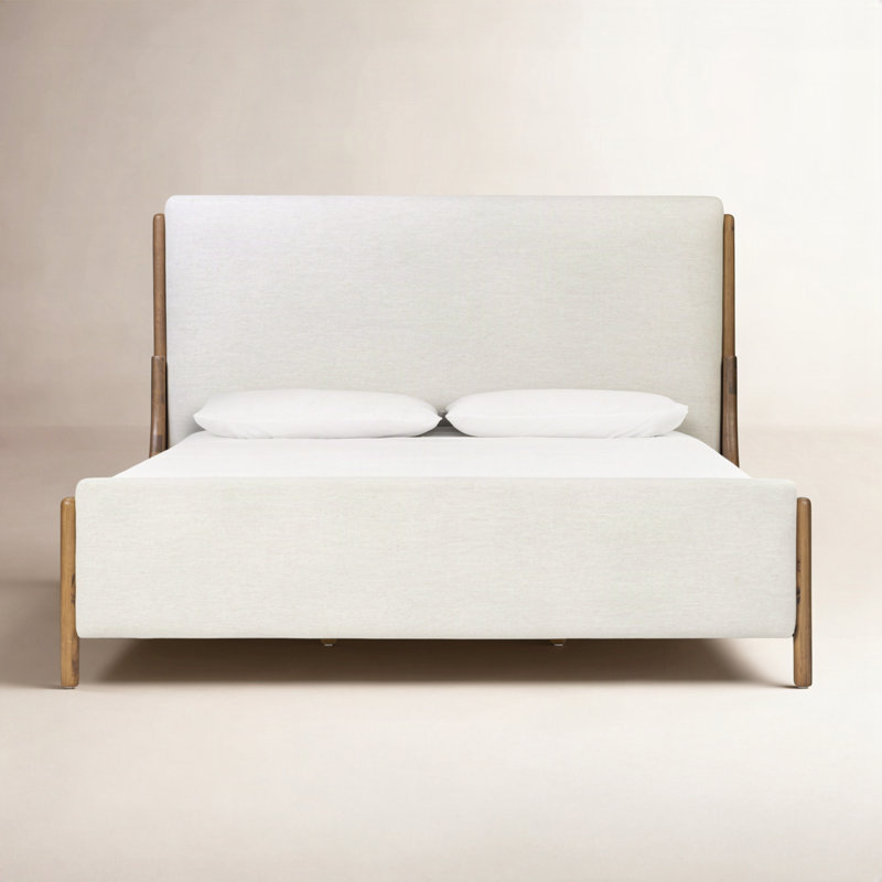 Savall Bed-Worn Oak-Queen, Queen