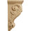 4 1/2"W x 5"D x 10"H Medium Shell Corbel, Cherry