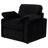 Roca Upholstered Power Recliner Chair Grey-112747887