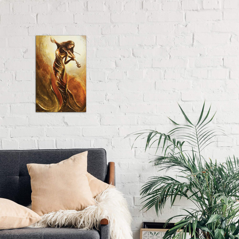 Flowers Of Life by Raen - Wrapped Canvas Print, 66.04 cm H x 45.72 cm W x 1.91 cm D