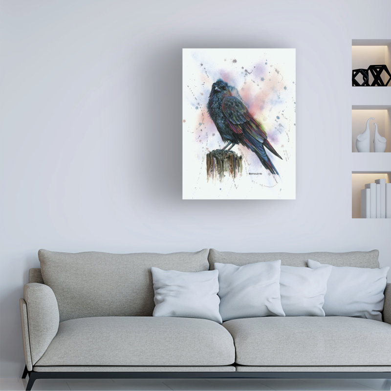 «Dave Bartholet Nevermore», art sur toile, H 14 po x l 19 po
