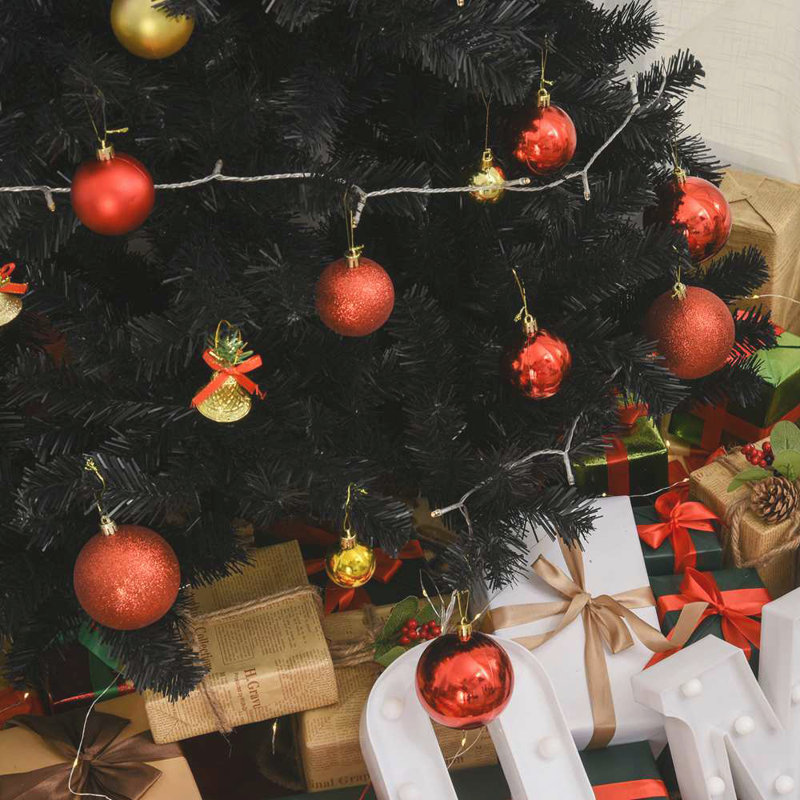 Arbre de Noël artificiel 7 pi avec branches réalistes et 1346 pointes