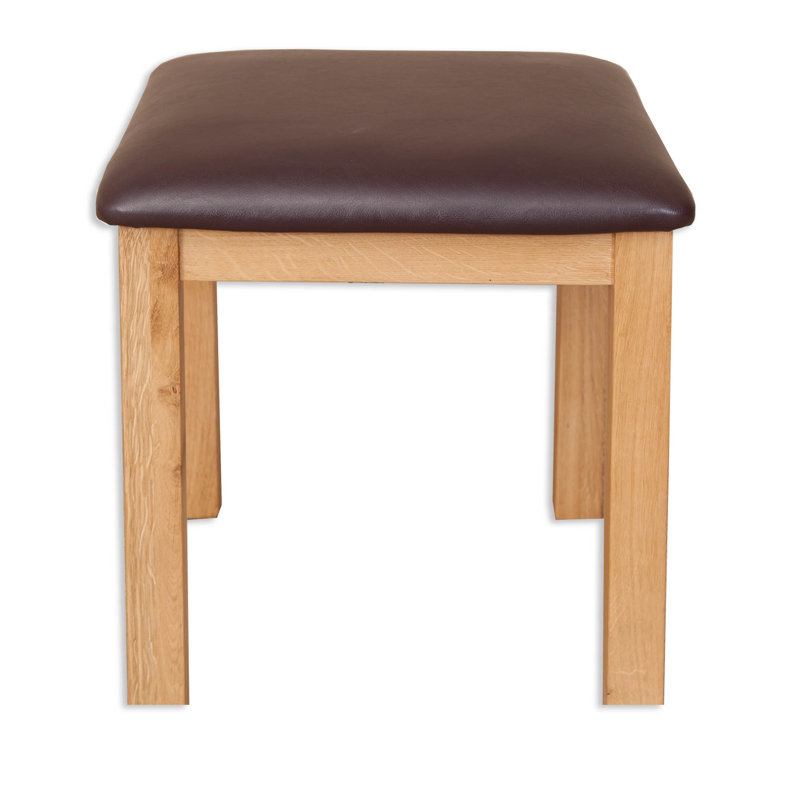 Serena Solid Wood Accent Stool