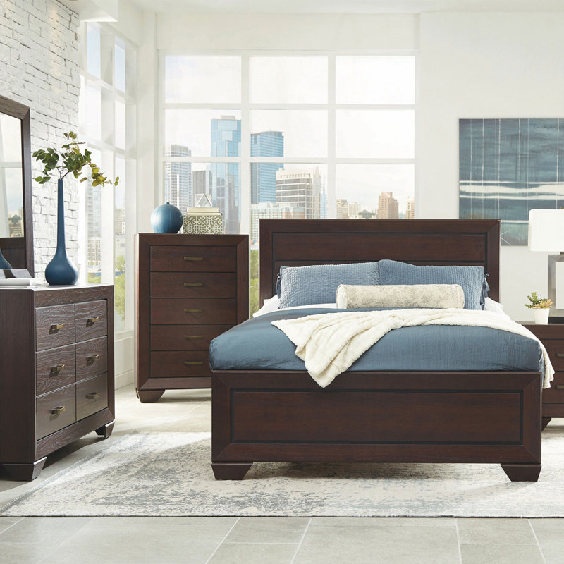 Wood Panel Bed