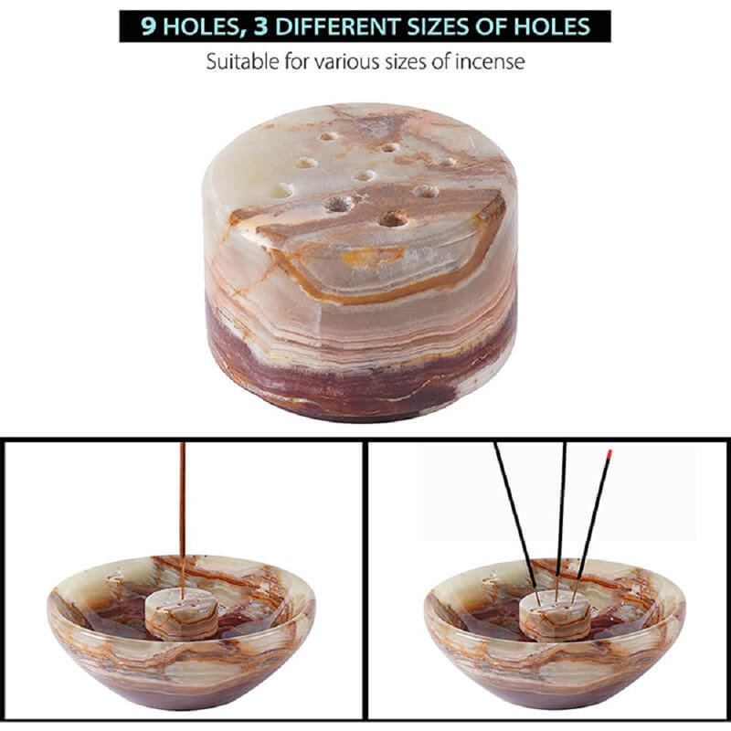 1 2'' H Marble Tabletop Dish