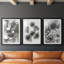 Marble IV - impression encadrée sur mesure de qualité supérieure - 3 pièces-1250607549