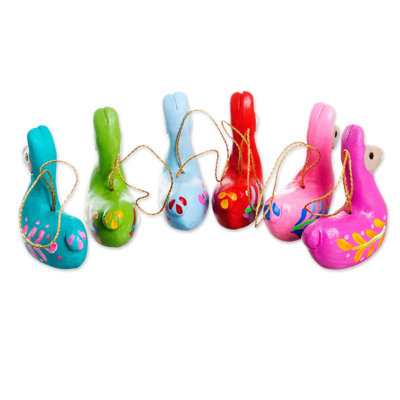 2.4'' Ceramic Hanging Figurine Ornament